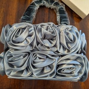 Satin Rose Purse